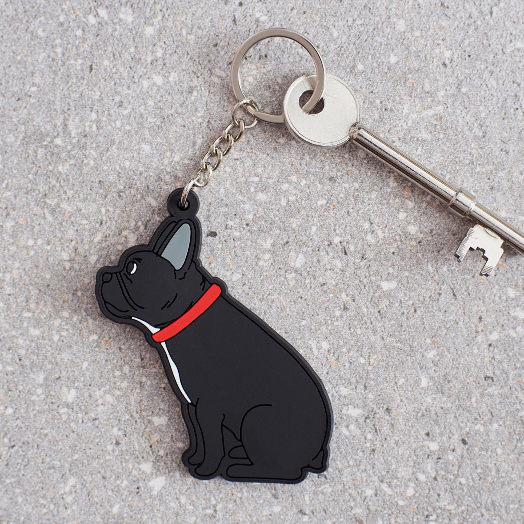 french bulldog keychain