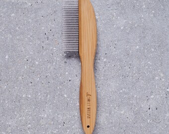 Bamboo / Metal comb