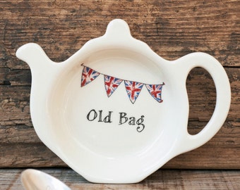 Old Bag teabag dish