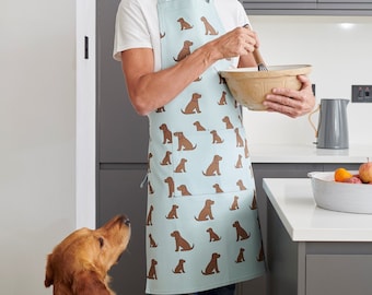 Chocolate Cocker Spaniel apron