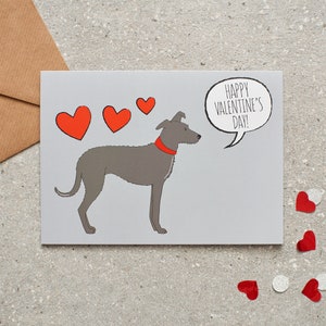 Carte de Saint Valentin Lurcher