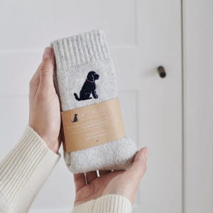 Cockapoo / Labradoodle (Black) Dog Walking Socks