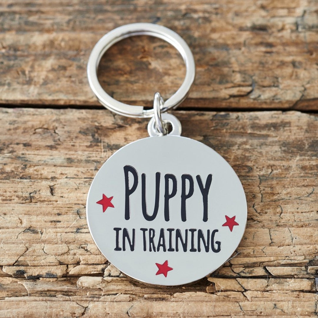 Puppy in Training Dog Tag Etsy Canada