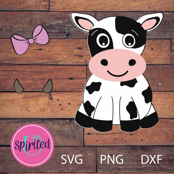 Download Toddler Cow Svg Cow Head Svg Cute Animal Clipart