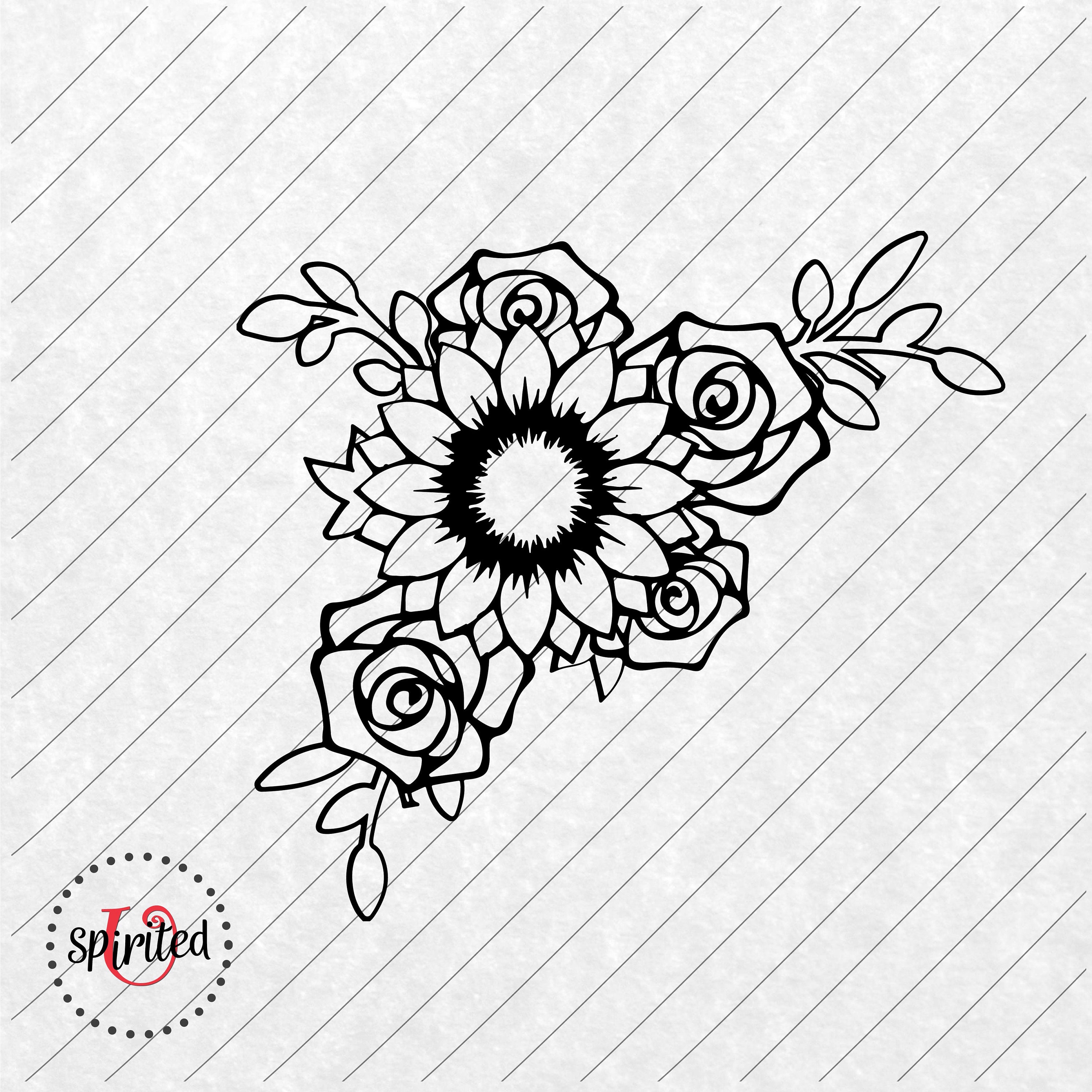 Free Free Sunflower Border Svg 143 SVG PNG EPS DXF File