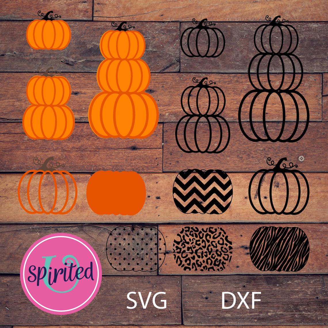 Stacked Pumpkins Svg/ Pumpkins Svg/ Pumpkins Clipart/ Fall - Etsy