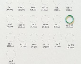 Ring Size Chart Download: Printable Ring Sizing Guide (PDF, JPG, PNG)
