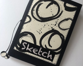 Handmade sketchbook with good quality cartridge paper