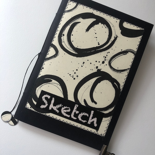 Handmade sketchbook with good quality cartridge paper