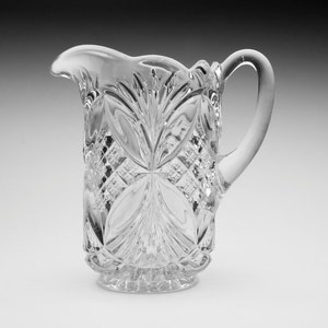 EAPG Fostoria SYDNEY Glass Pitcher, 32 oz. 1905