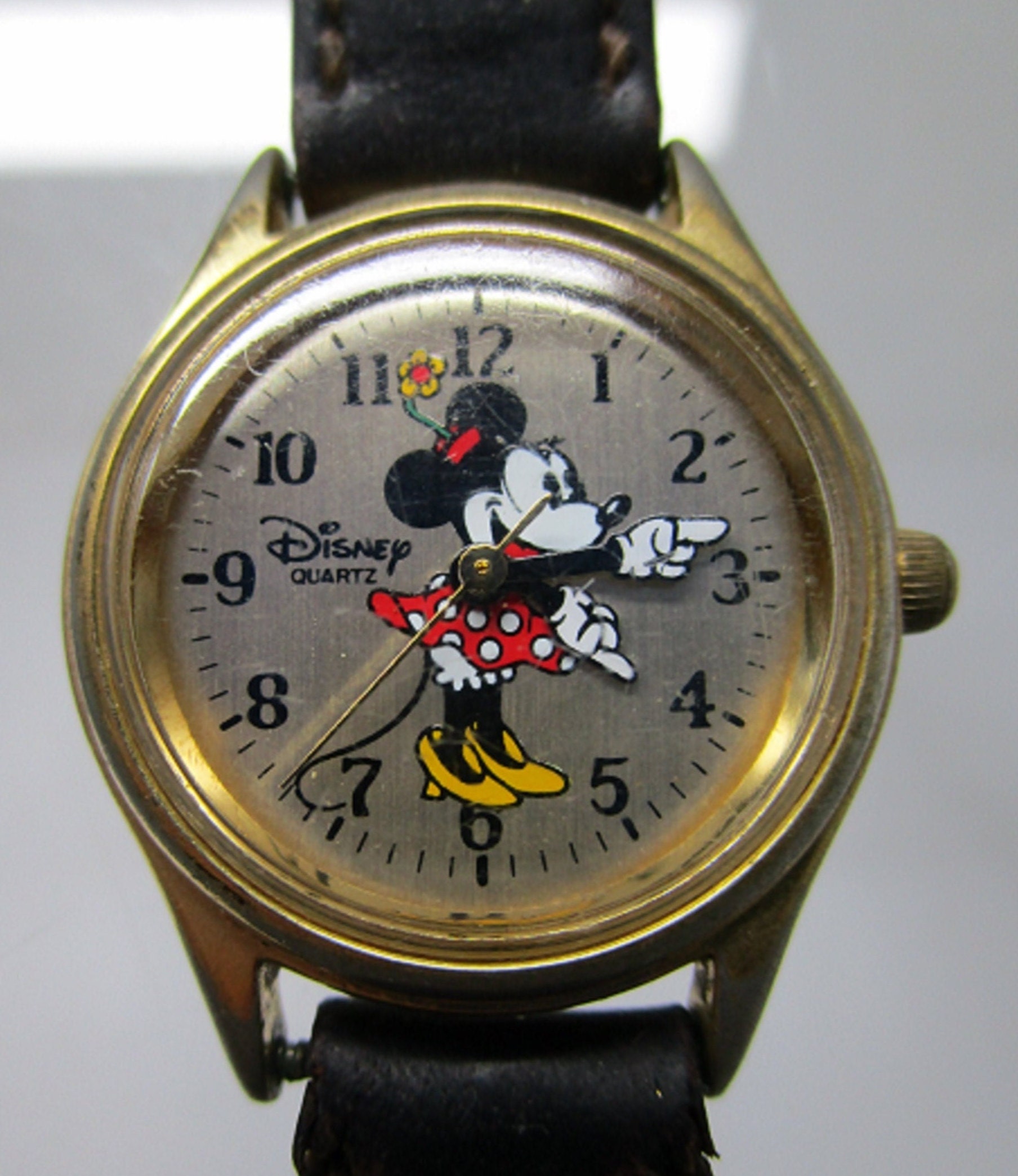 Disney TIME WORKS Minnie Mouse Watch, Lorus by Seiko, Quartz Disney TIME WORKS Minnie Mouse Watch, Lorus by Seiko, Quartz