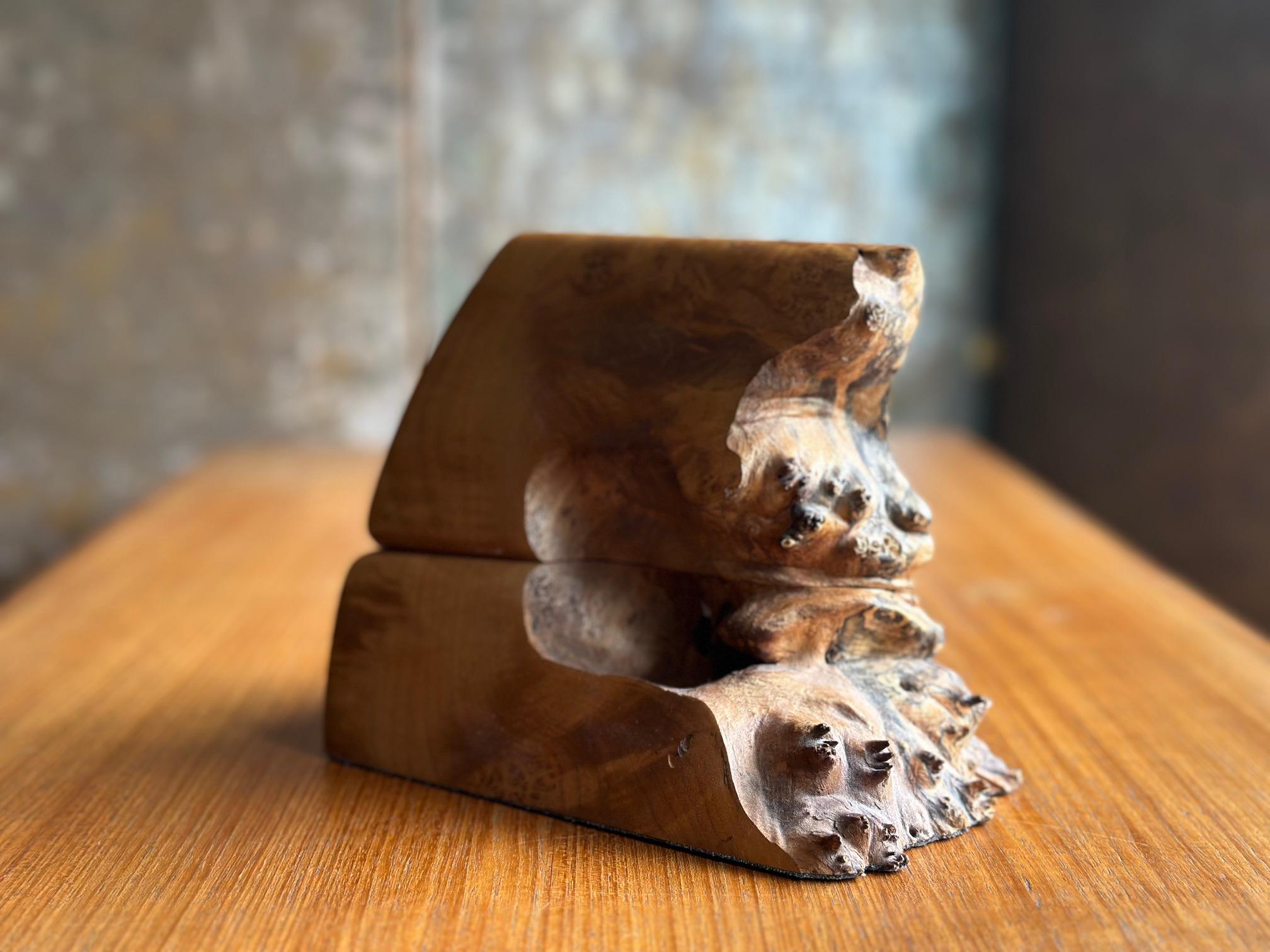 80's Michael EIkan マイケルエルカン バールウッドボックス 木 80's Michael EIkan マイケルエルカン バールウッドボックス 木