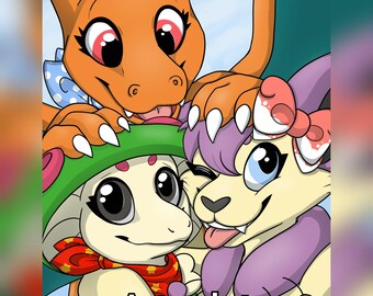Spice Rack Rescue Squad - Art Print (5x7 or 8.5x11)
