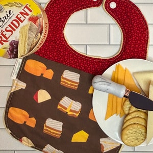 Grilled Cheese Charcuterie Bib (fits up to 24 months)