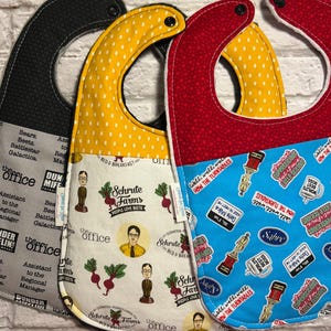The Office Bibs set of 3 (fits up to 24 months)