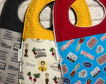 The Office Bibs set of 3 (fits up to 24 months)