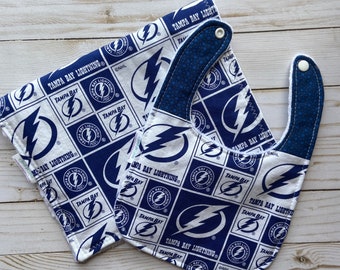 Tampa Bay Lightning Infant Hockey Jersey Bodysuit - Blue