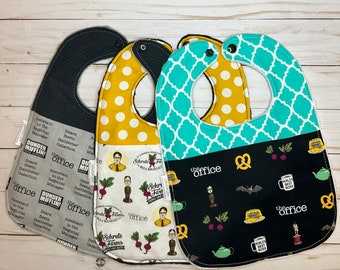 The Office Bibs set of 3 (fits up to 24 months)