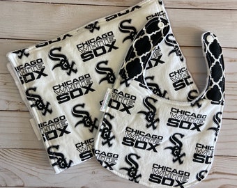 Chicago White Sox Baseball Spucktuch und Lätzchen