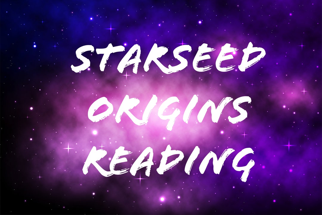 Starseed Origin Reading Etsy