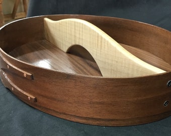 Portadocumentos dividido en nogal negro con opción de divisores, n.° 8