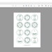EDITABLE PRINTABLE Gender Neutral Greenery Baby Shower Cupcake Toppers ...