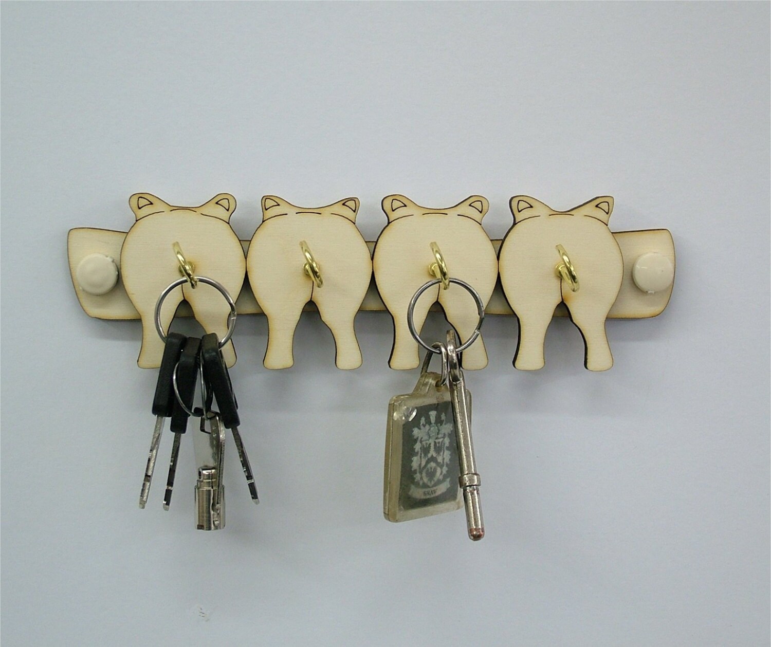 Llavero - Soporte para llaves montado en la pared, llavero grande, caja  colgante para llaves