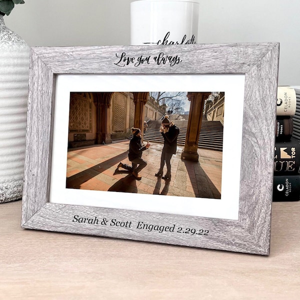 Engagement Frame Etsy