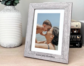 Cadre photo grand-mère personnalisé, cadeau photo personnalisé, nouveau souvenir grand-mère