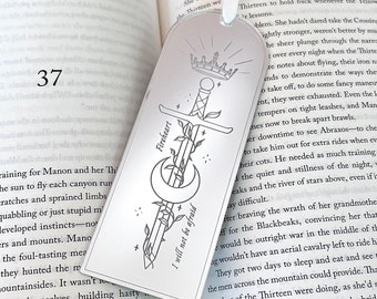 Throne of Glass Bookmark: Aelin Galathynius Fireheart Acrylic Bookmark