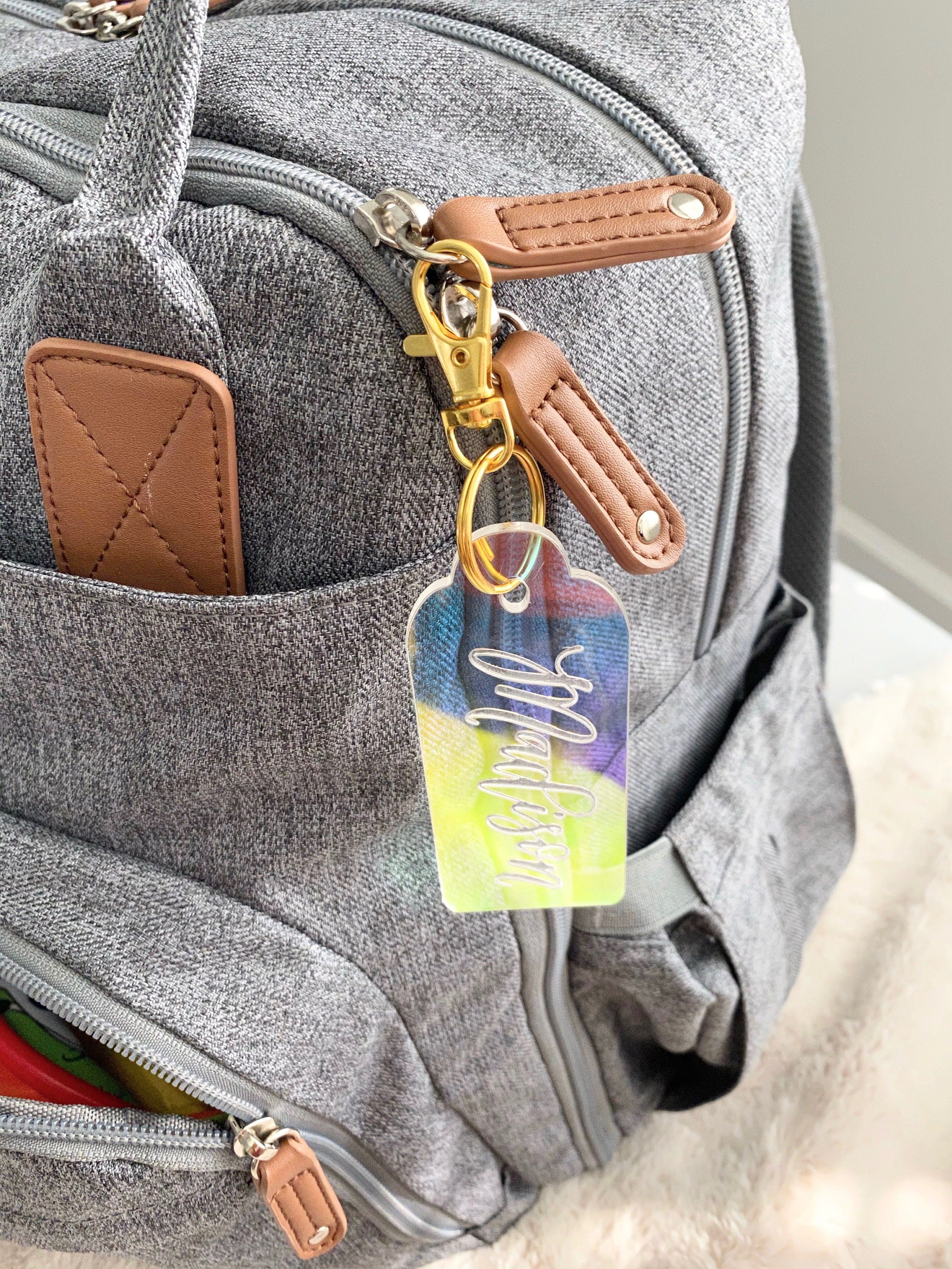 Personalized Backpack Tags for Kids Backpack Tag Girl Etsy UK