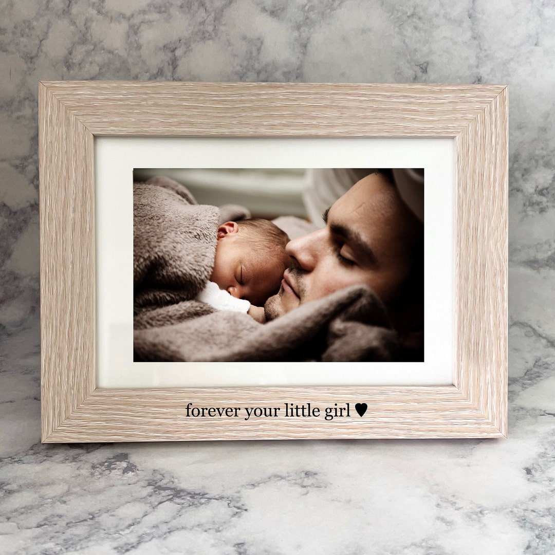Dad Picture Frame Personalized Fathers Day Picture Frame Engraved