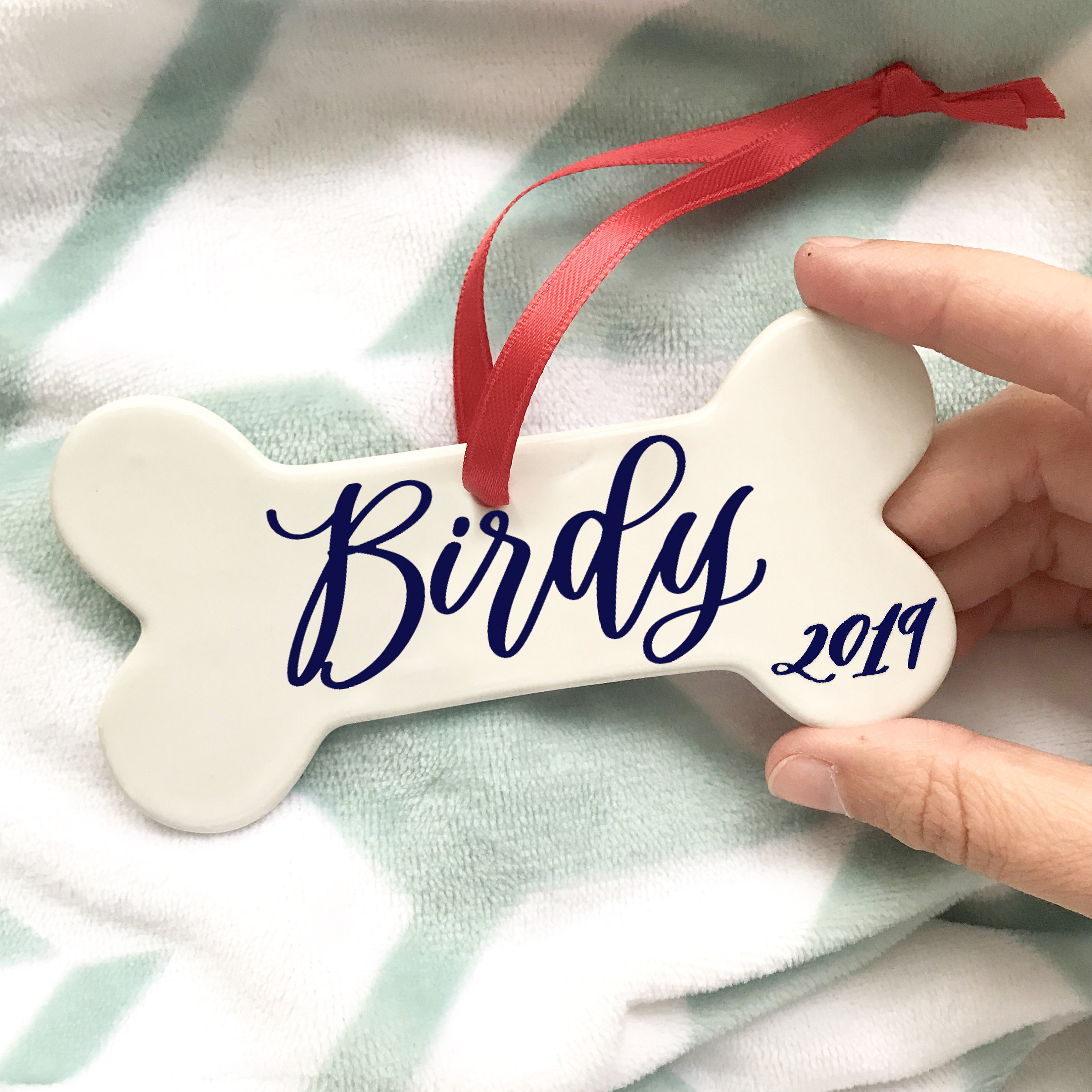 Personalized Pet Gift Dog Ornament Personalized New Puppy Etsy