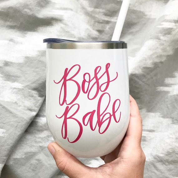 Boss Babe Tumbler Girl Boss Gift for Boss Stainless