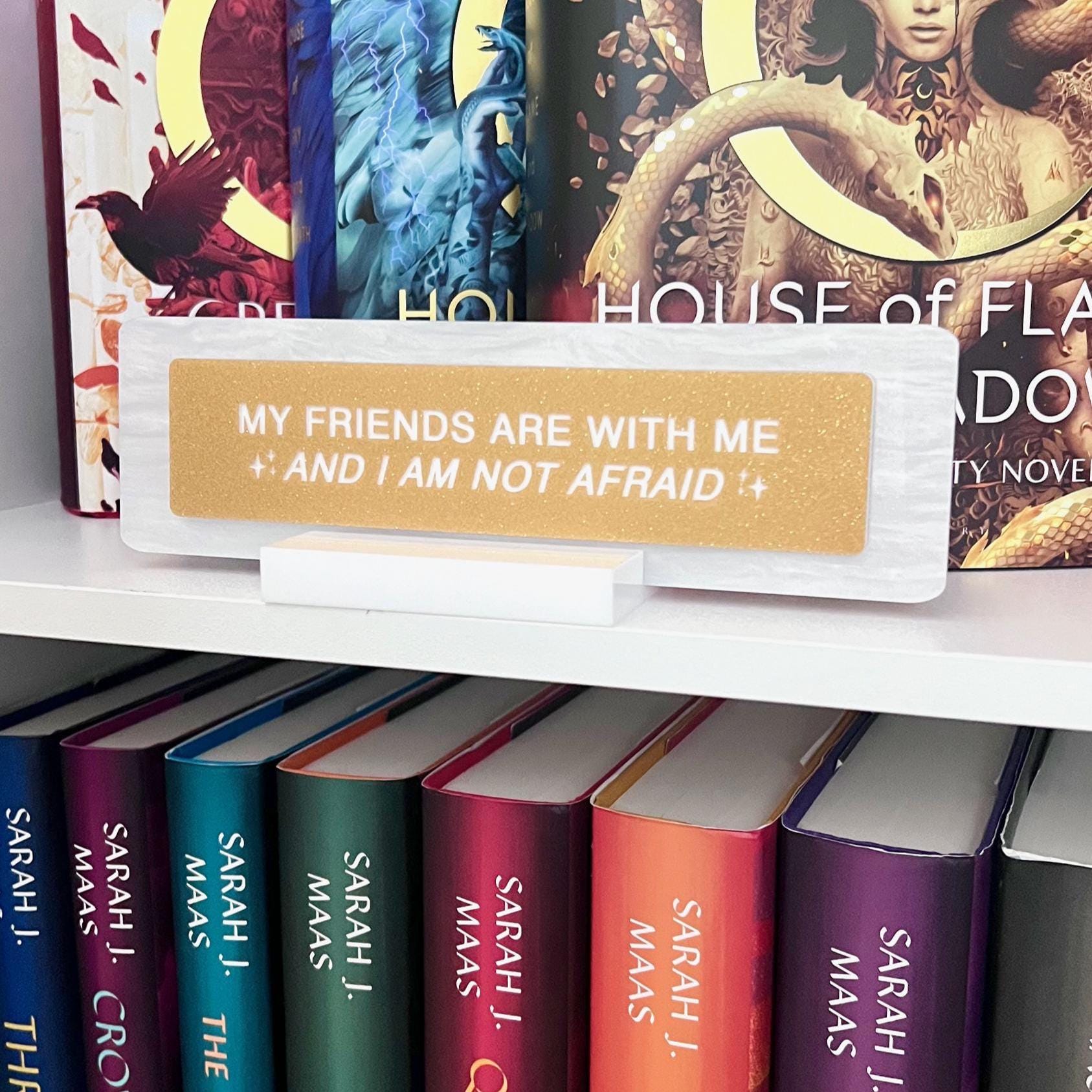 Crescent City Bookshelf Sign: Lehabah Quote SJM Fan Gift - Etsy