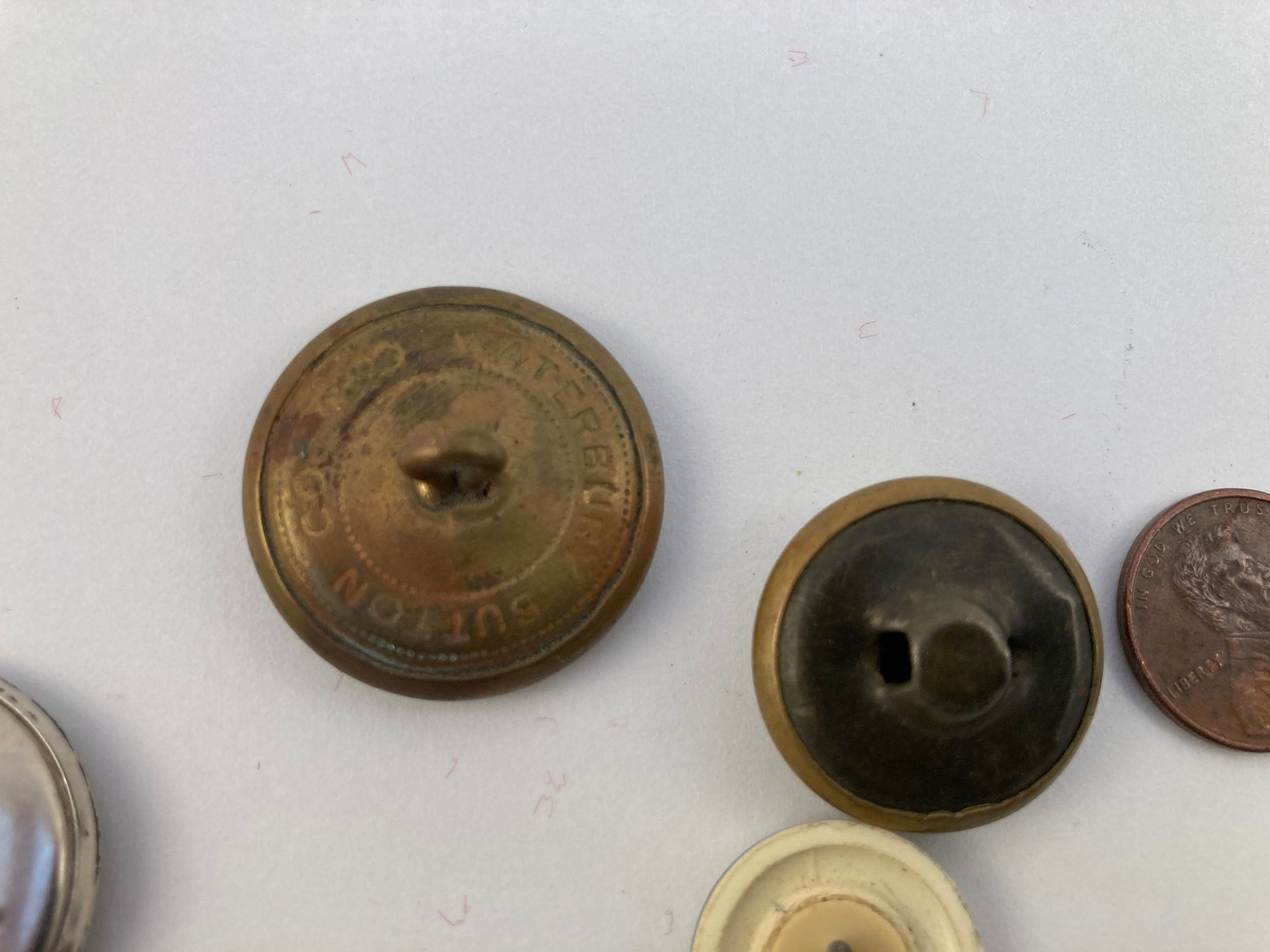 8 Collectible Metal Military Buttons Vintage and antique Etsy