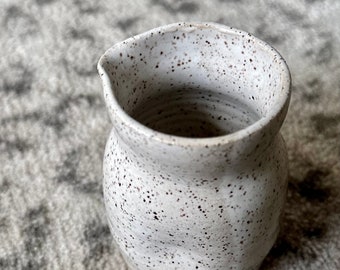 Speckled creamer