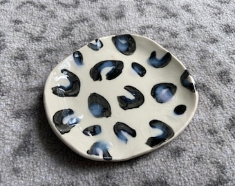 Leopard print appetizer plate #1 spoonrest