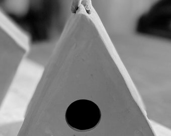 Modern Birdhouse Printable Pottery Template