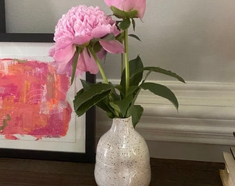 Petite thumb print vase