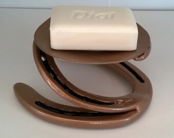 Soap dish, metal soap dish, metal bathroom decor, bathroom fixtures, horse shoe decor, soap holder, rustic metal soap dish