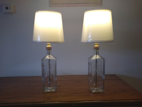 set of two bedside lamps