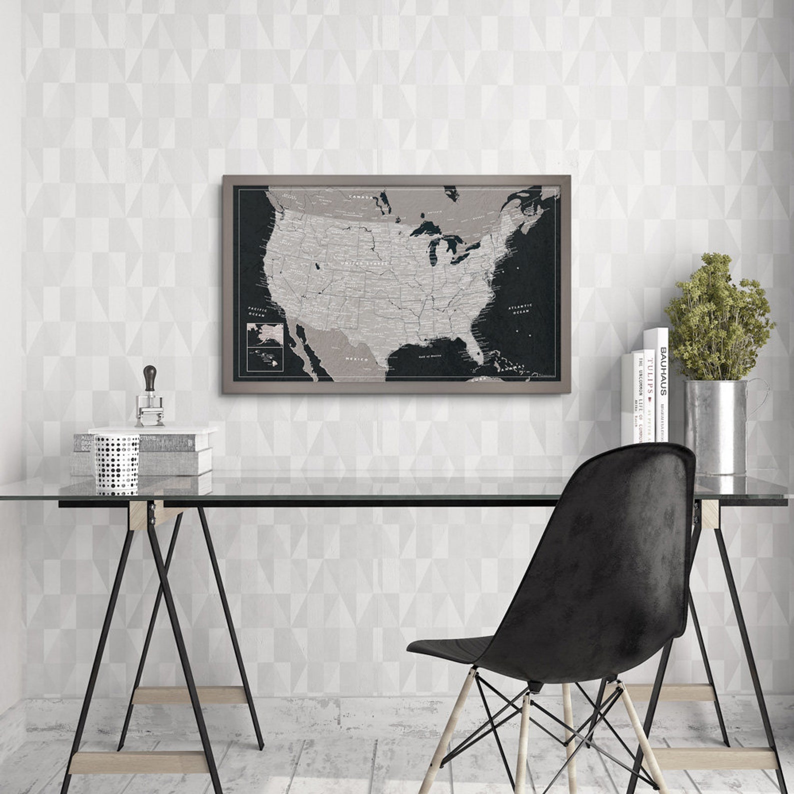 Urban Slate United States Framed - Il 1588xN.1856970123 Opd5 