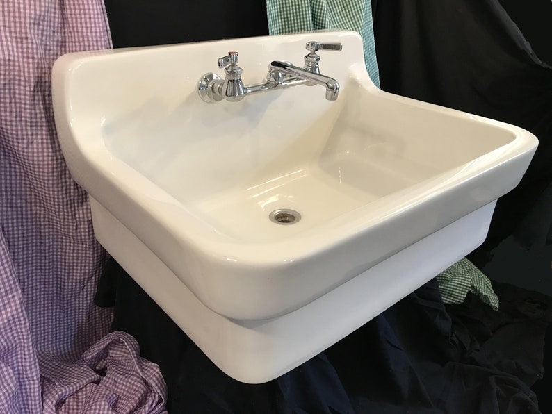 Heavy Duty Commercial Porcelain Utility Studio Sink Ready For Etsy