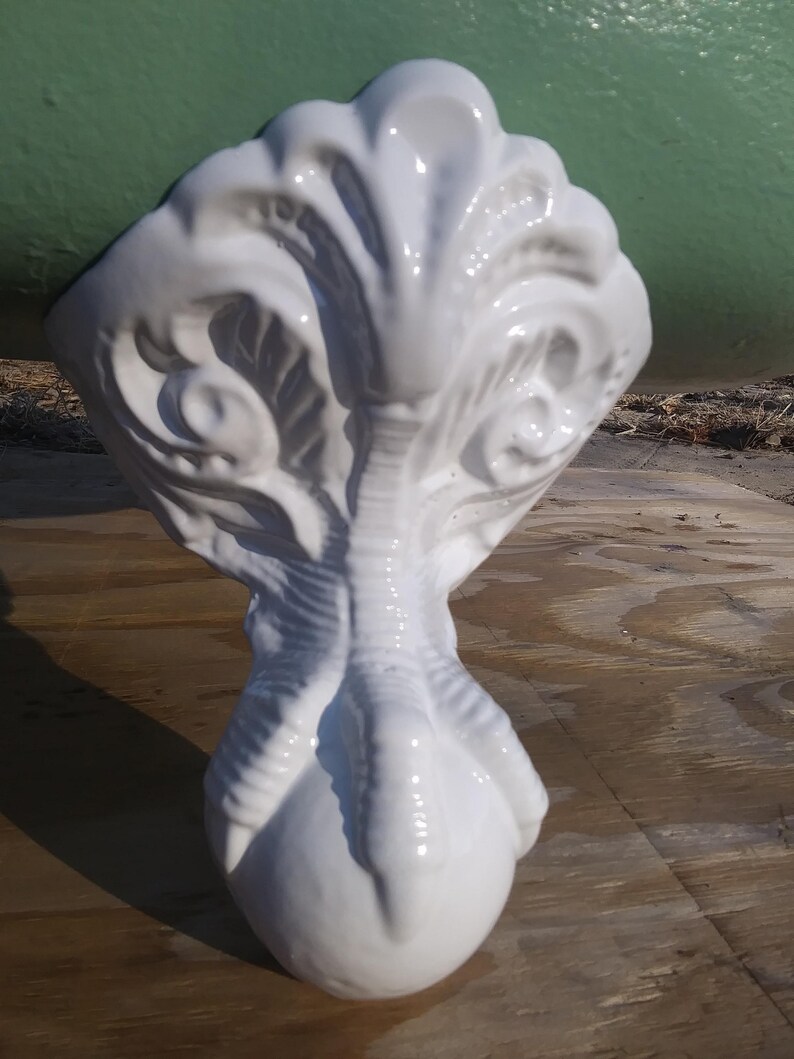 Antique Clawfoot Tub Easy Green Vintage Claw Foot Bathub Etsy