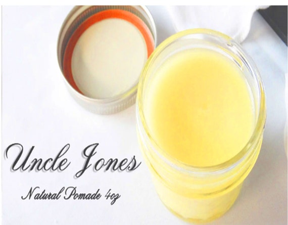 Uncle Jones Natural Hair Pomade 4 Oz Made With Natural Etsy