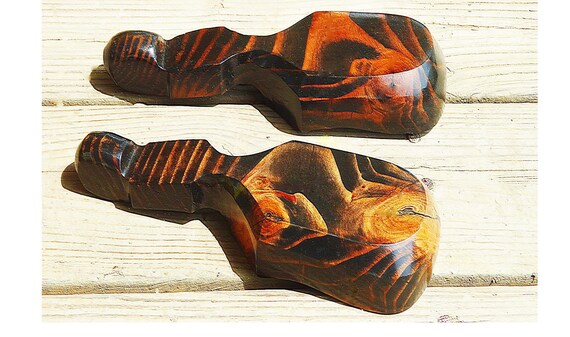 King Scorpion 360 Dark Mahogany Wave Brush | Custom Made to Order 360 Wave Brush