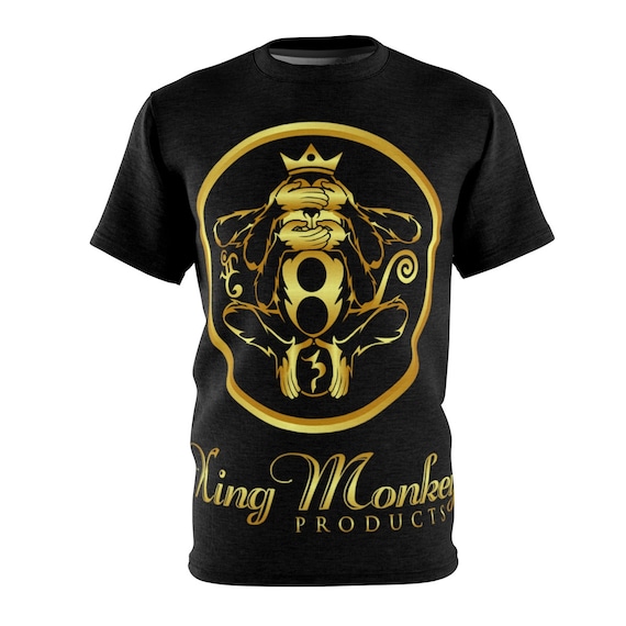 King Monkey Products | Unisex Polyester T-Shirt - Small - 3-XL