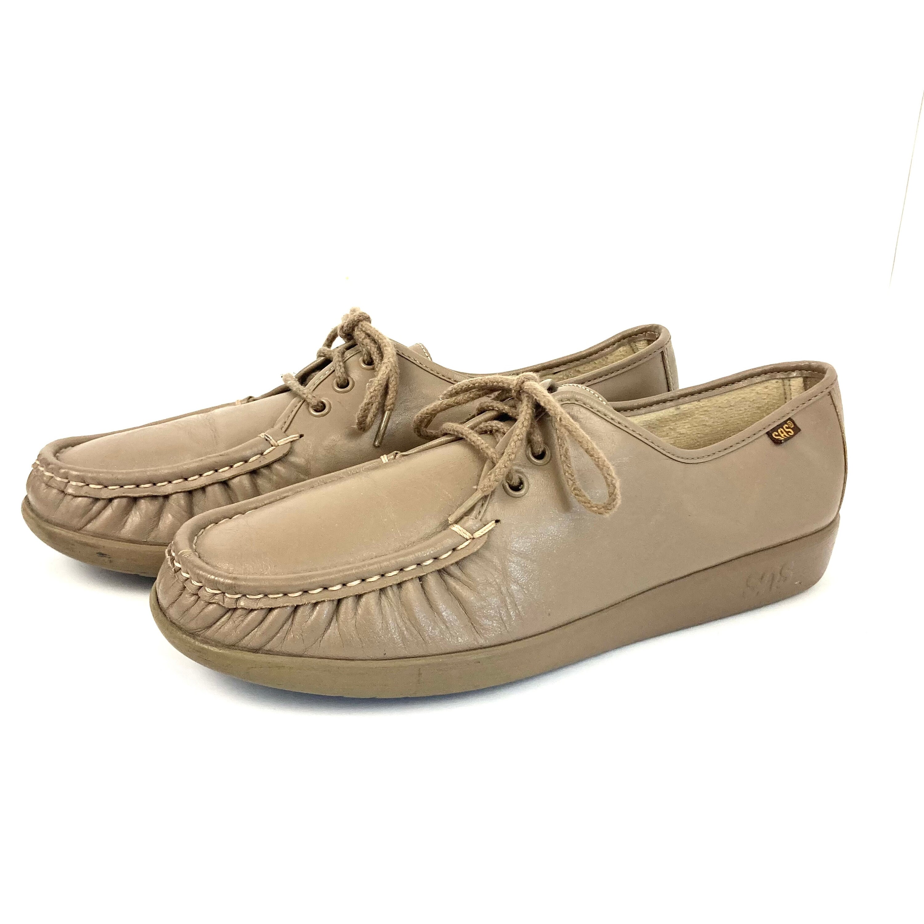 sas dress shoes for women Women's Easier Loafer Black / 9 / N a leather SAS Women's SIESTA Comfort Taupe