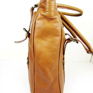 Vintage Claire Chase Leather Tote image 8